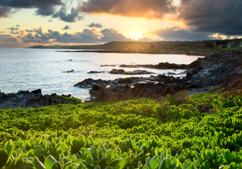 Sunrise at Kapalua, Maui, Hawaii